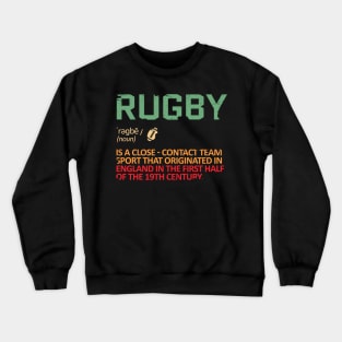 rugby Crewneck Sweatshirt